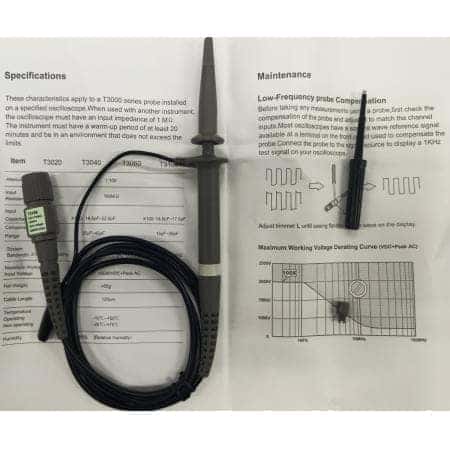 High-Voltage x100 Probe (T3100) Test Accessories